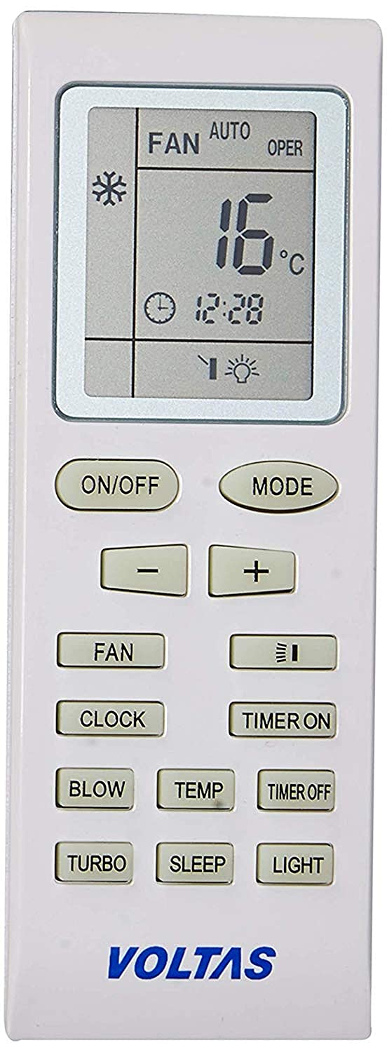 voltas 183 sy split ac remote